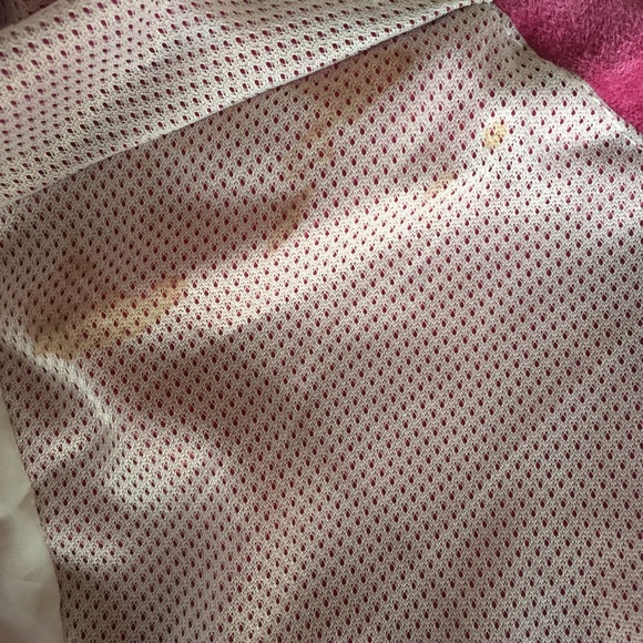 Genuine Leather Pink Biker Jacket - Picture 7 of 8